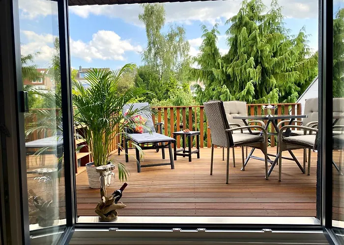 Terrassenwohnung Mit Gartenblick